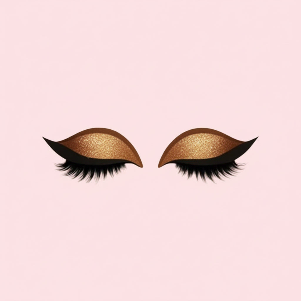 3 in 1 Reusable False Eyelashes with Eyeshadow and Eyeliner