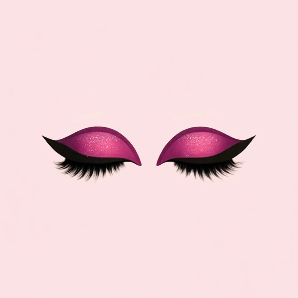 3 in 1 Reusable False Eyelashes with Eyeshadow and Eyeliner