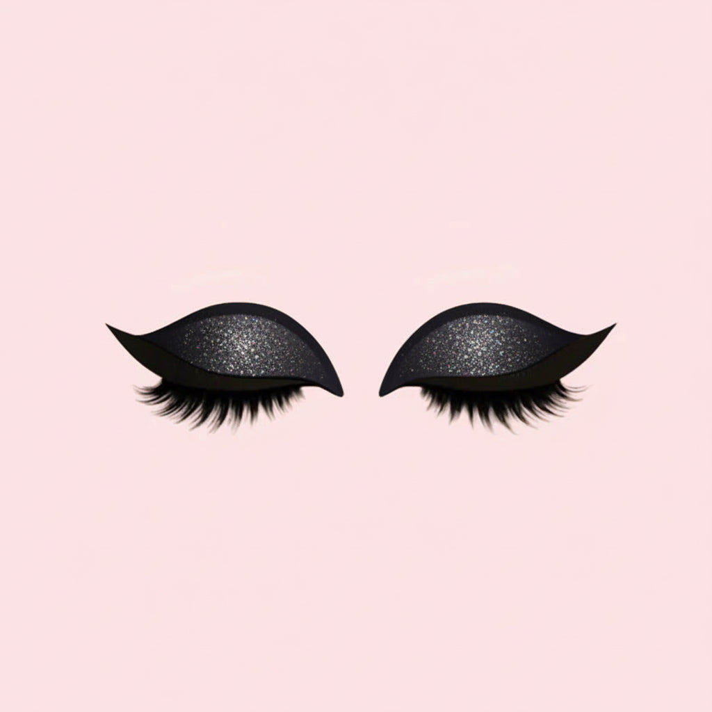 3 in 1 Reusable False Eyelashes with Eyeshadow and Eyeliner