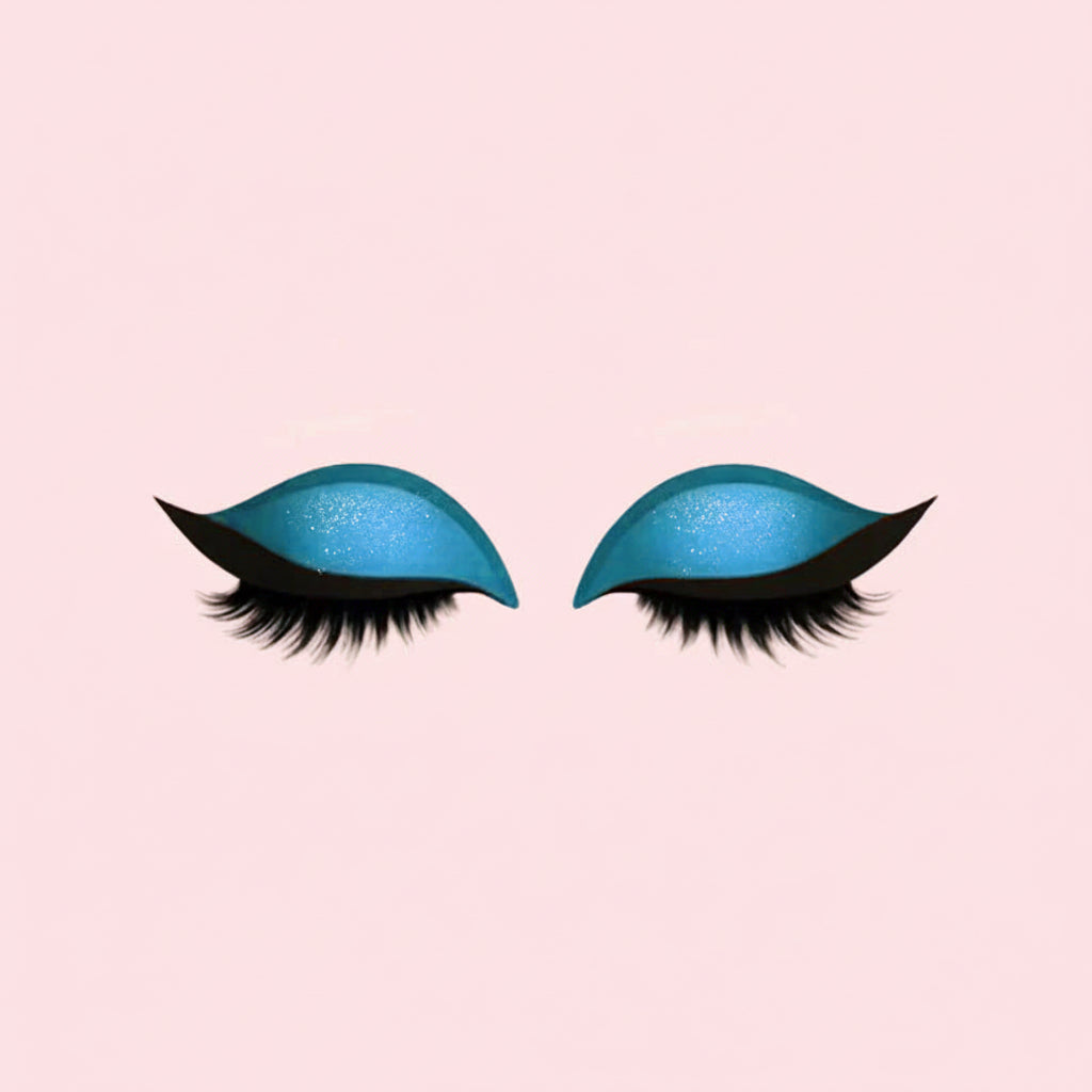 3 in 1 Reusable False Eyelashes with Eyeshadow and Eyeliner