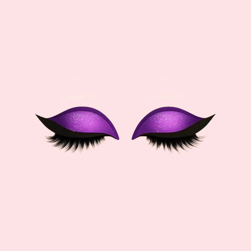 3 in 1 Reusable False Eyelashes with Eyeshadow and Eyeliner