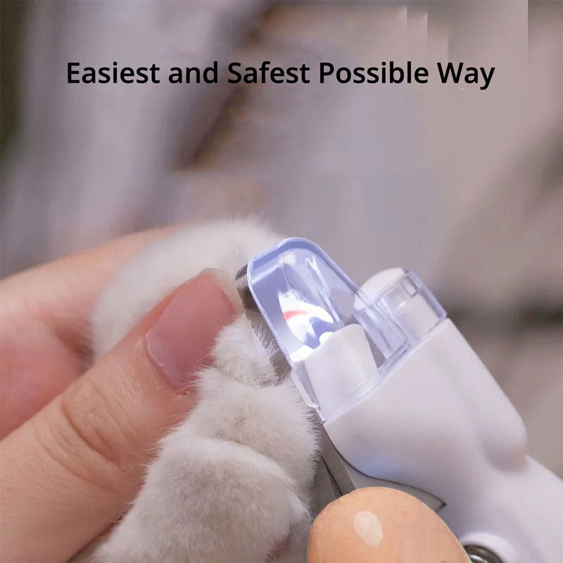 LED Dog Nail Clipper with Quick Sensor Safety Feature