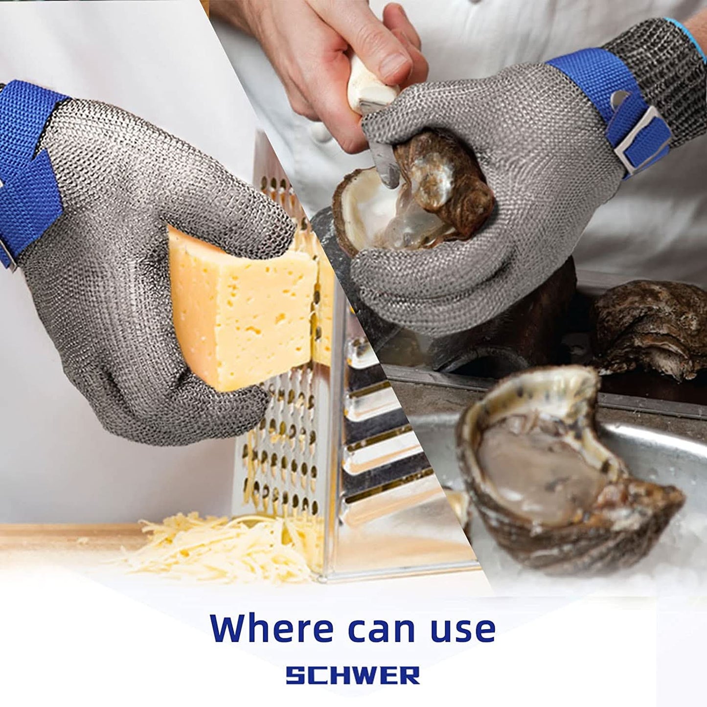 Maximum Cut Resistant Stainless Steel Safety Gloves