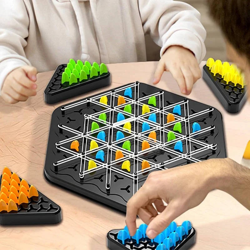 Educational Strategy Board Game for Kids and Families - Interactive Multi-Player Puzzle Game with Portable Design