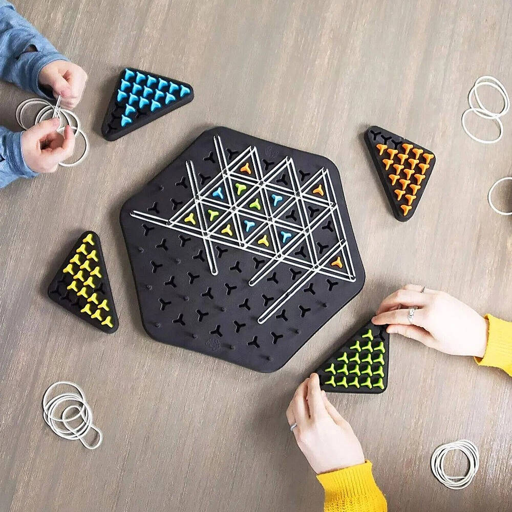 Educational Strategy Board Game for Kids and Families - Interactive Multi-Player Puzzle Game with Portable Design