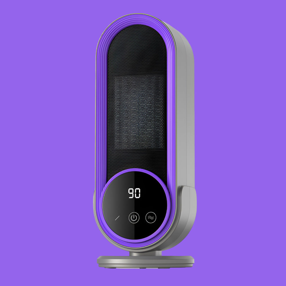 Portable Electric Infrared Space Heater with Carbon Fiber and Oscillation