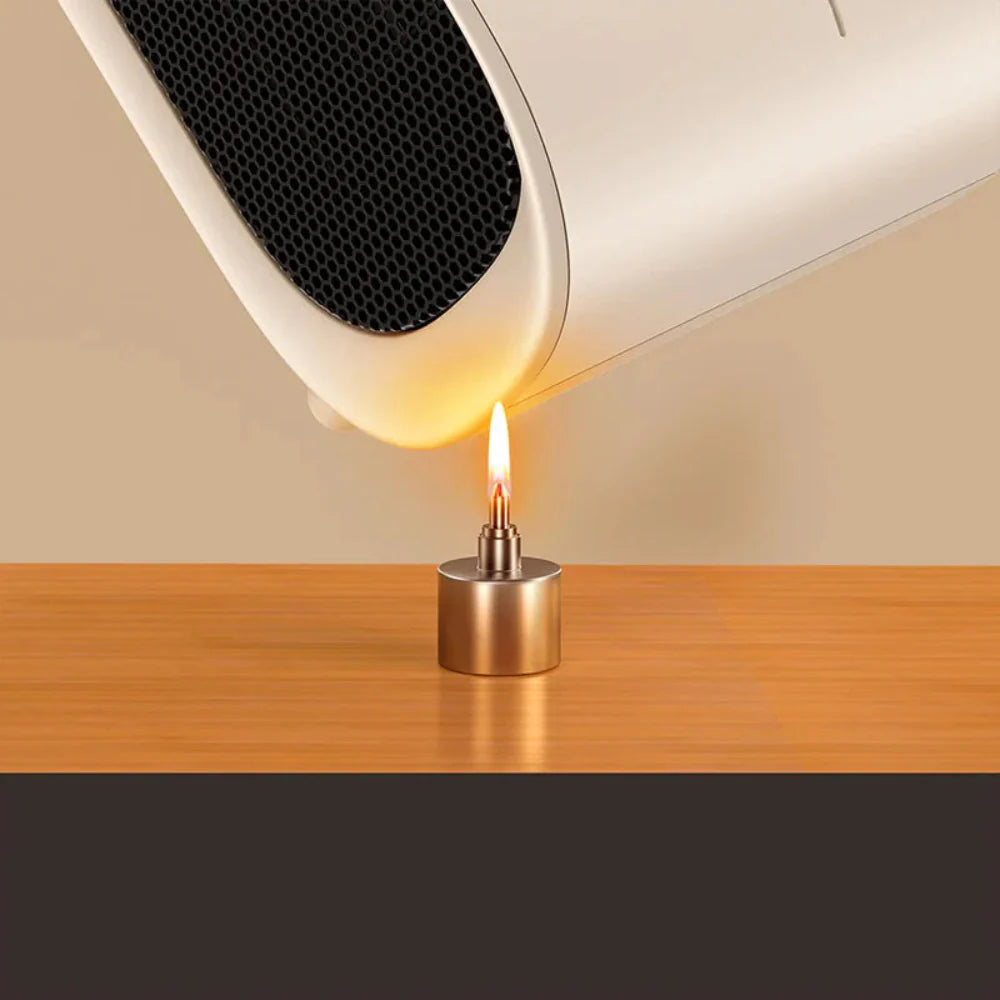 Portable Electric Mini Fan Heater with PTC Heating and USB Power