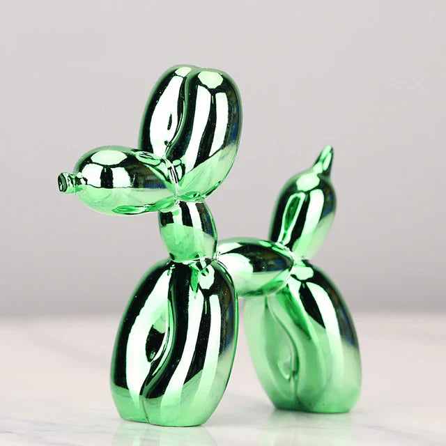 Resin Balloon Dog Sculpture Art Piece