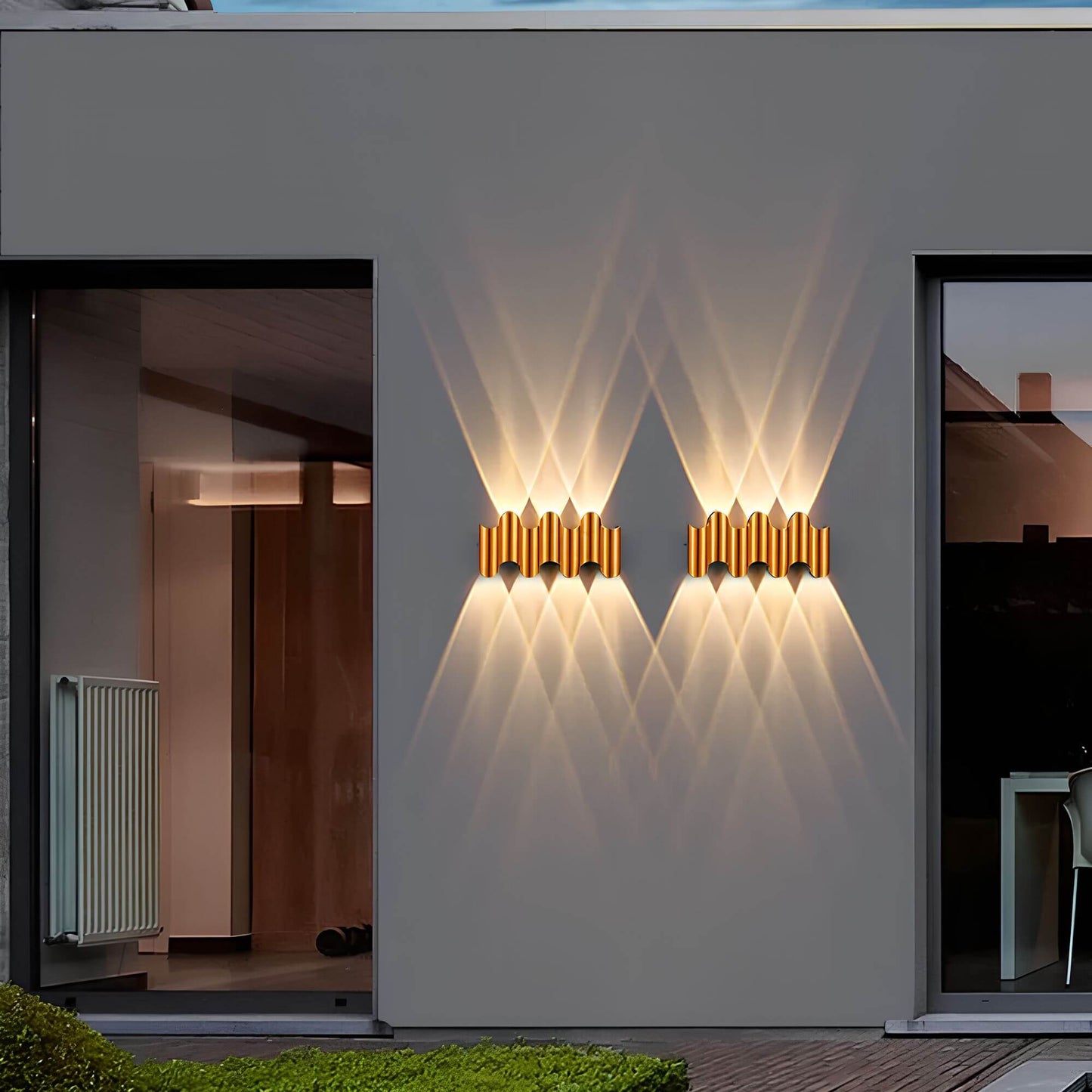 Aluminum Outdoor Wall Lamp Fixture