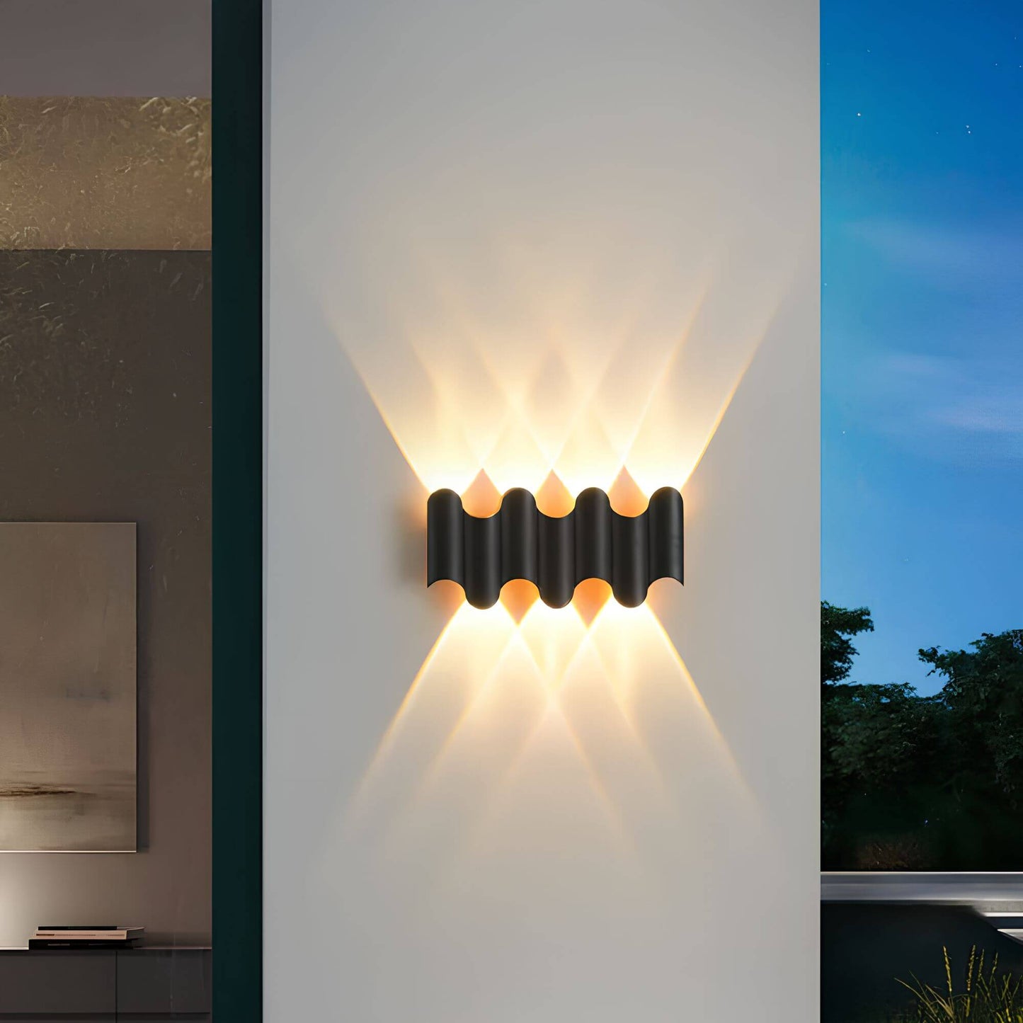 Aluminum Outdoor Wall Lamp Fixture