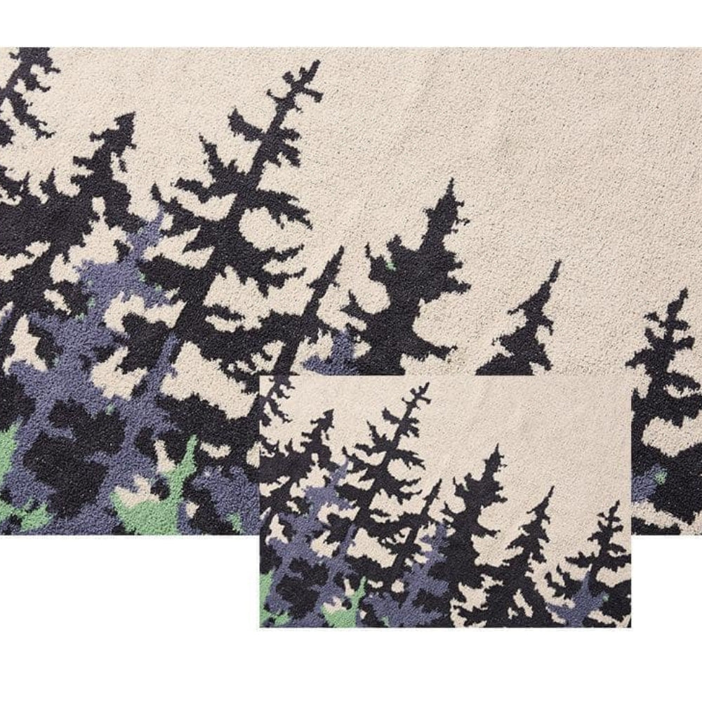 Soft Knit Nature-Inspired Throw Blanket
