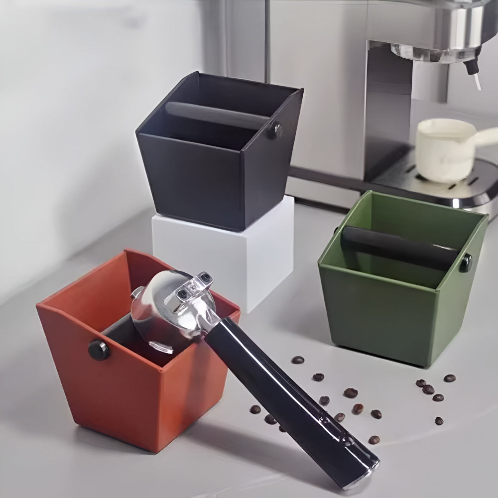 Modern ABS Espresso Coffee Grind Knock Box