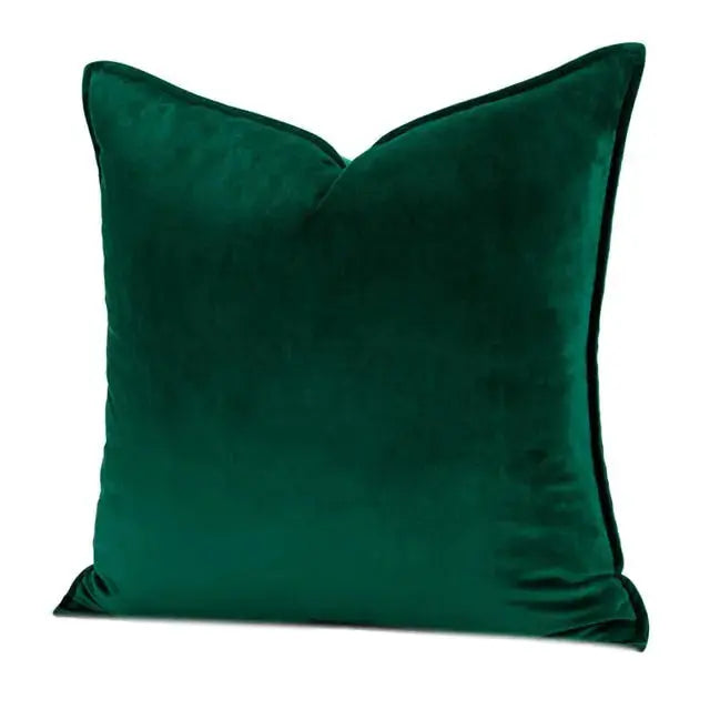 Luxury Velvet Pillowcase with Hidden Zipper