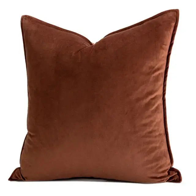 Luxury Velvet Pillowcase with Hidden Zipper