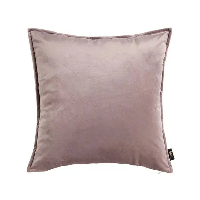 Elegant Velvet Cushion Cover with Refined Details