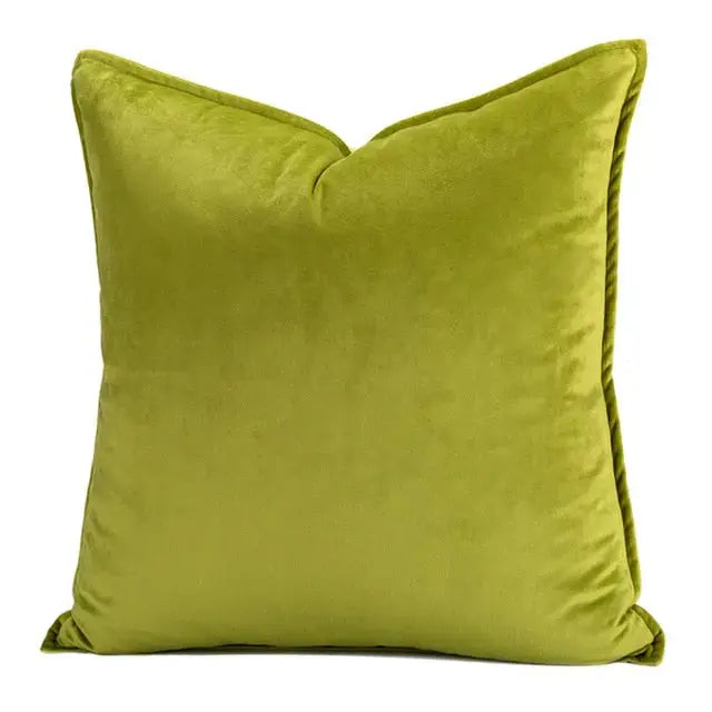 Luxury Velvet Pillowcase with Hidden Zipper