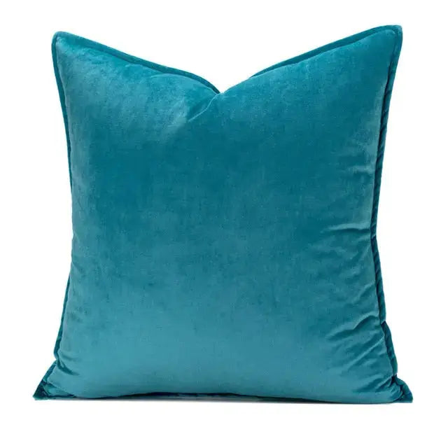 Luxury Velvet Pillowcase with Hidden Zipper
