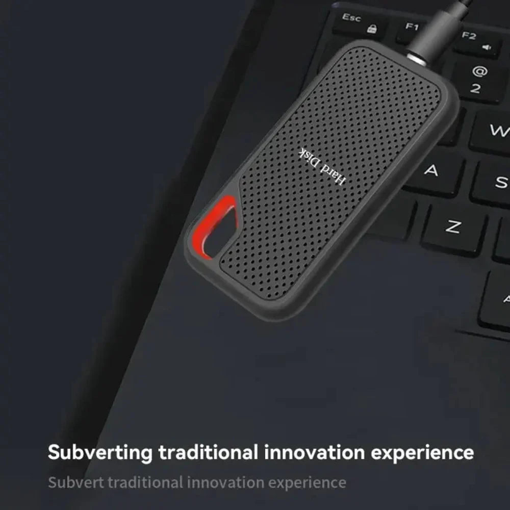 Portable Metal External Hard Drive for High-Speed Data Storage