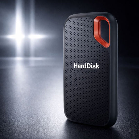 Portable Metal External Hard Drive for High-Speed Data Storage
