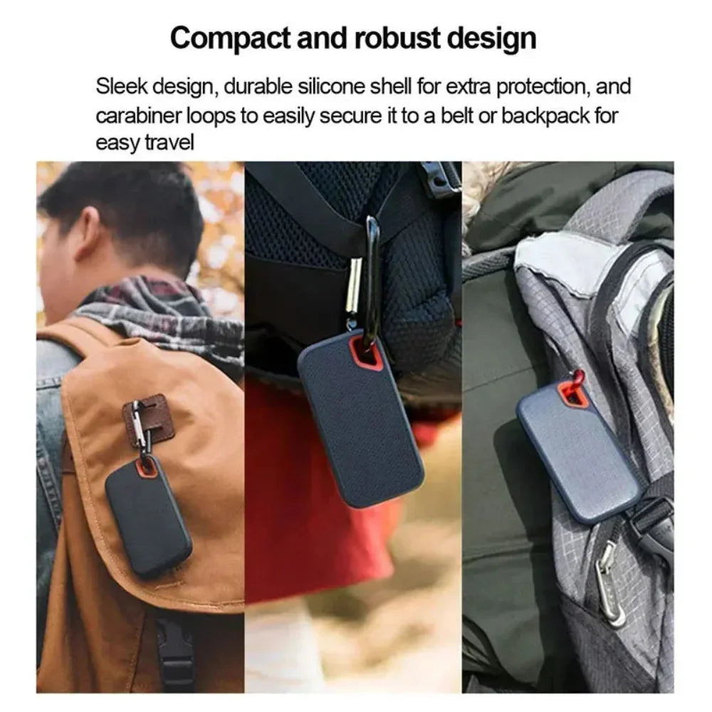 Portable Metal External Hard Drive for High-Speed Data Storage