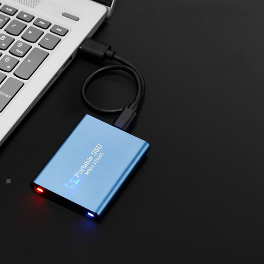 Portable Metal External Solid State Drive 512GB USB 3.0
