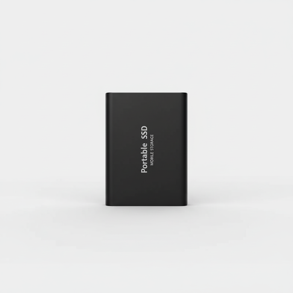 128TB External SSD - Compact and Shock-Resistant Storage Solution