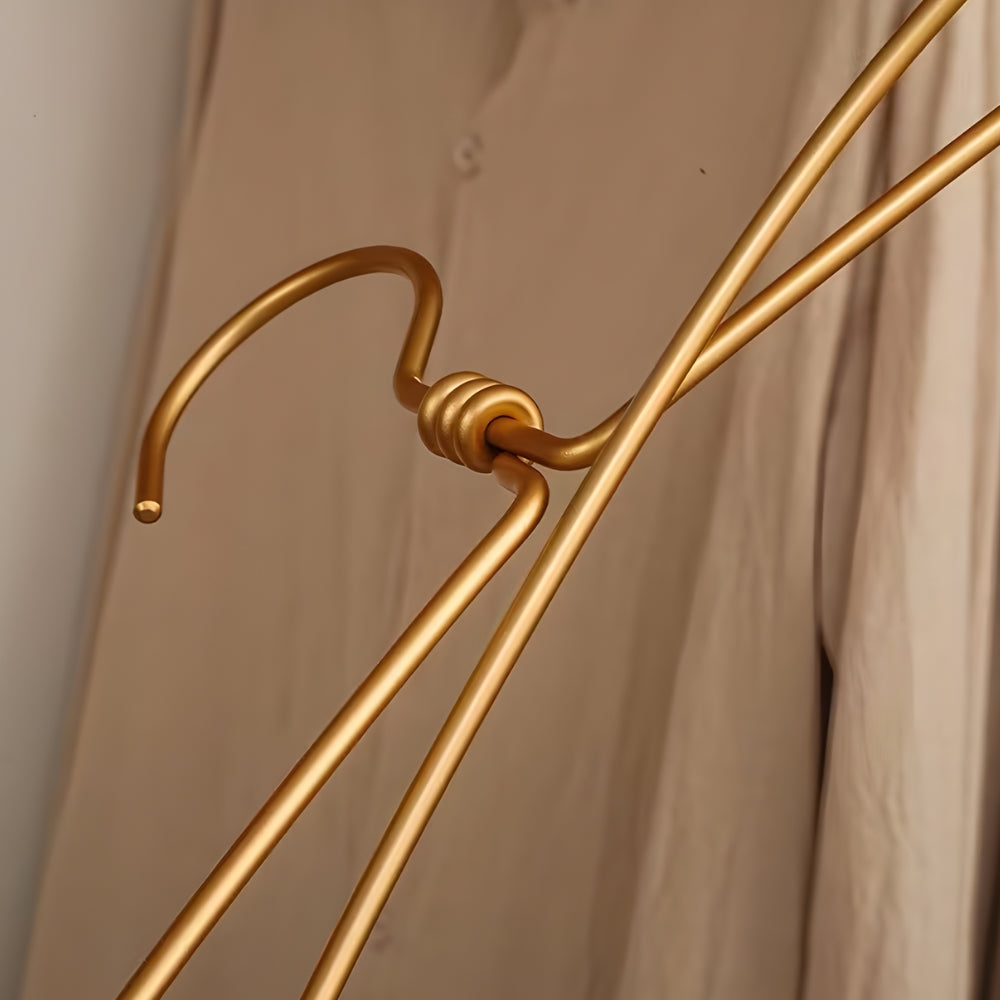 Extra Wide Aluminum Clothes Hanger Set - 6pcs, Rust-Resistant