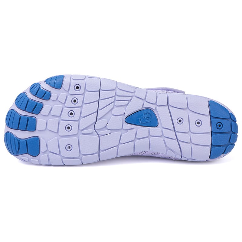 Slip-On Breathable Sports Shoes with Ribbed Detailing