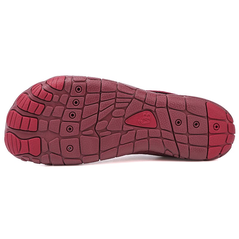 Slip-On Breathable Sports Shoes with Ribbed Detailing
