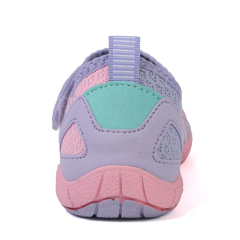 Slip-On Breathable Sports Shoes with Ribbed Detailing