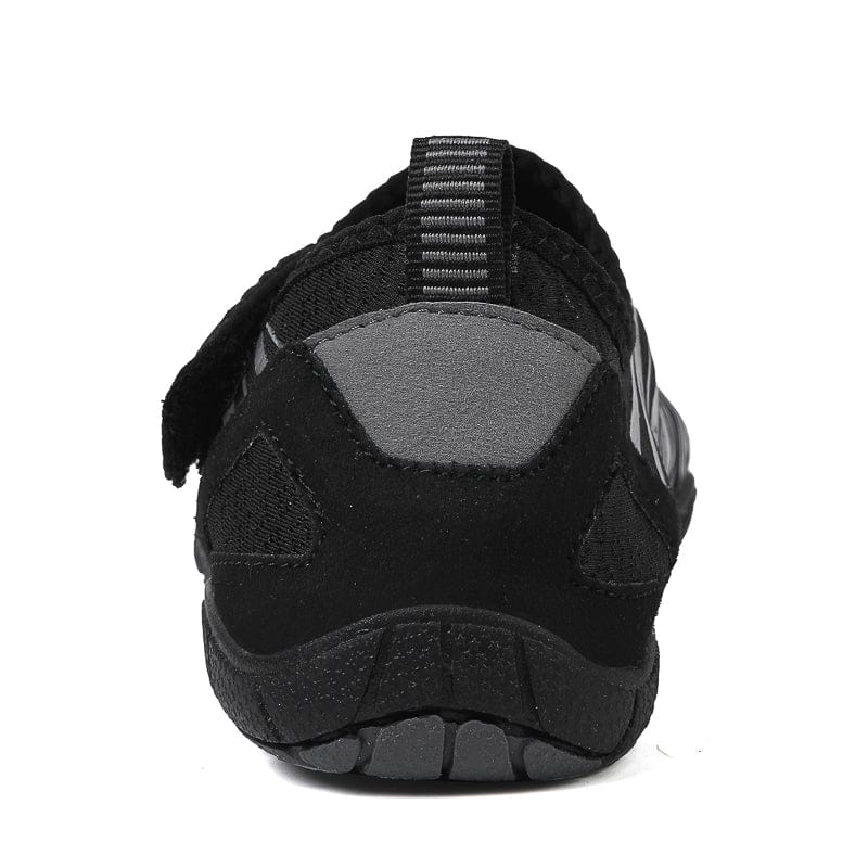 Slip-On Breathable Sports Shoes with Ribbed Detailing