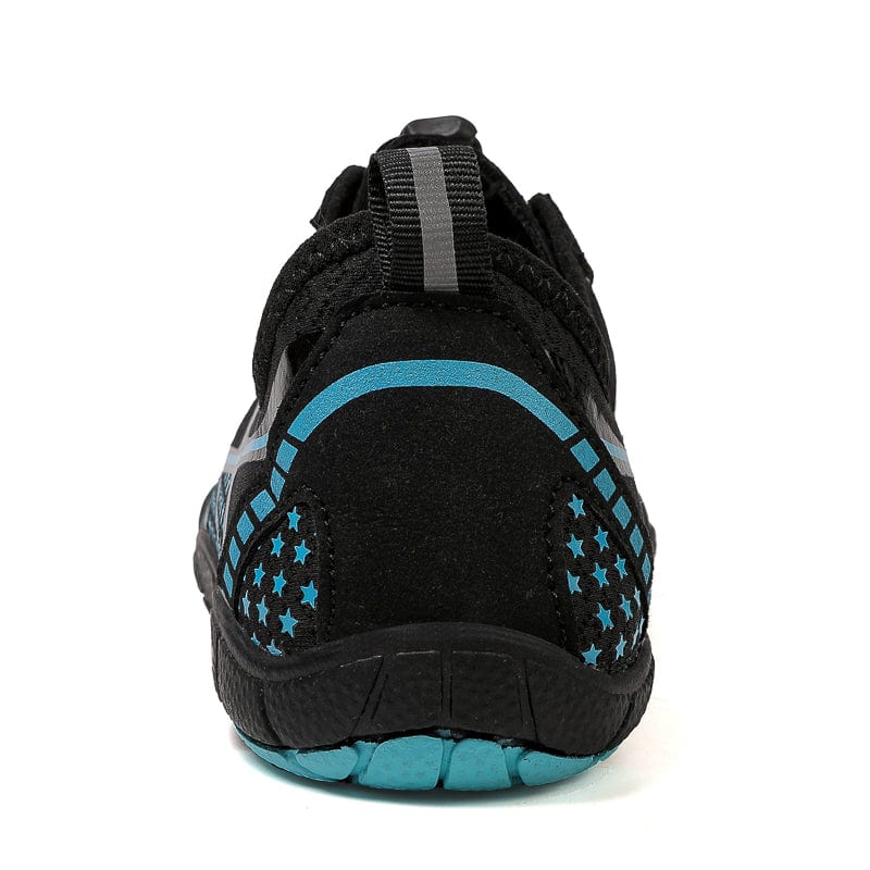 Breathable Mesh Athletic Sneakers with Quick-Lace System