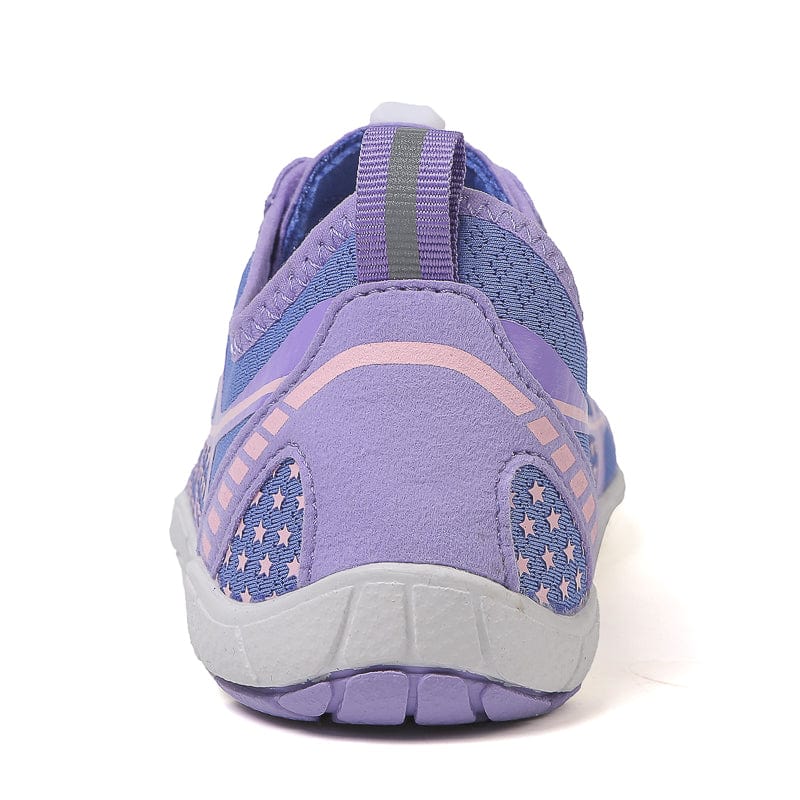 Breathable Mesh Athletic Sneakers with Quick-Lace System
