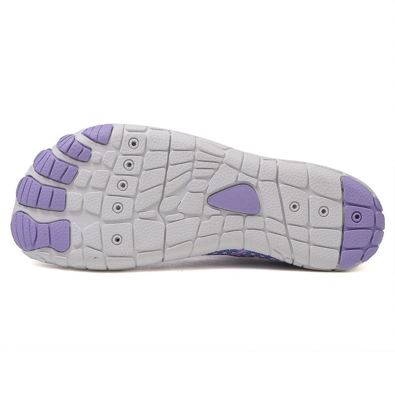 Breathable Mesh Athletic Sneakers with Quick-Lace System