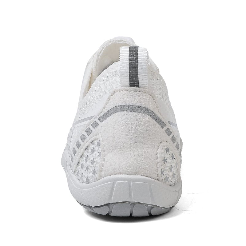 Breathable Mesh Athletic Sneakers with Quick-Lace System