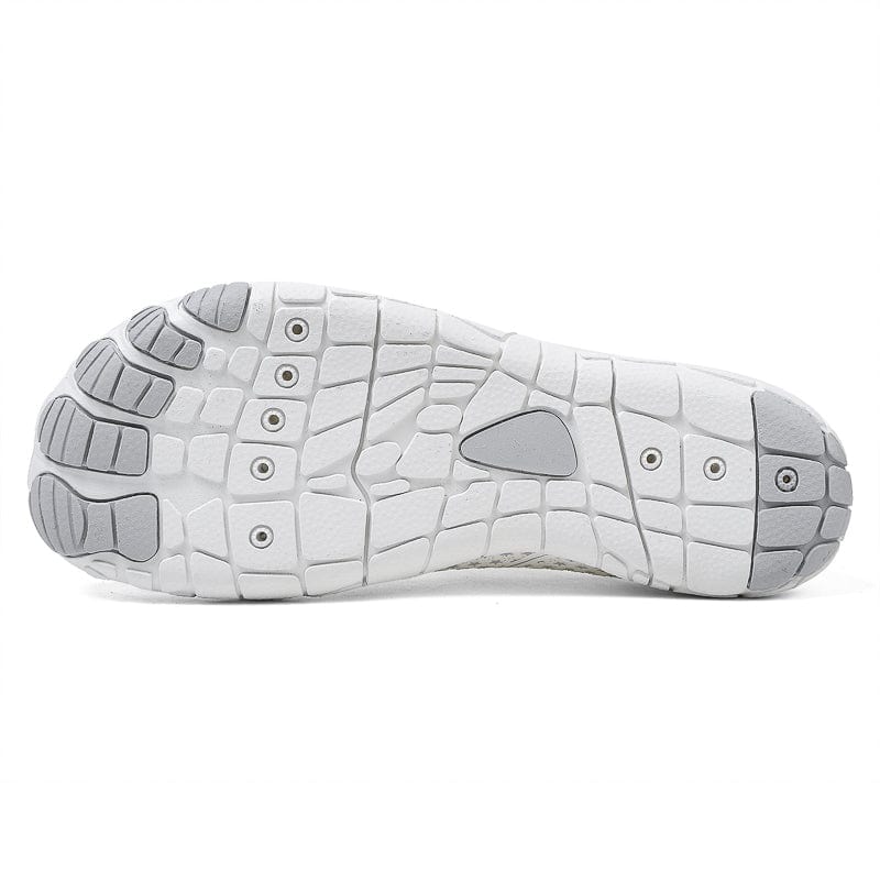 Breathable Mesh Athletic Sneakers with Quick-Lace System