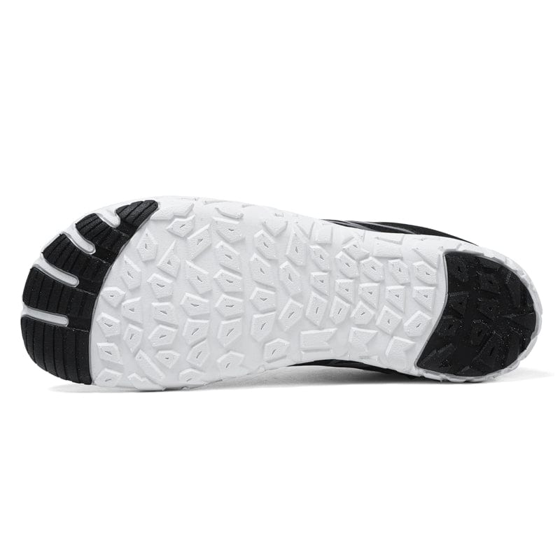Aerodynamic Mesh Sneakers with Sculpted Outsole