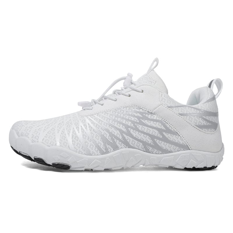 Aerodynamic Mesh Sneakers with Sculpted Outsole