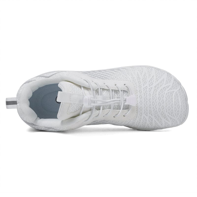 Aerodynamic Mesh Sneakers with Sculpted Outsole