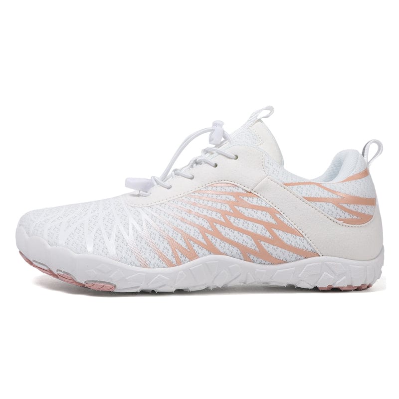 Aerodynamic Mesh Sneakers with Sculpted Outsole