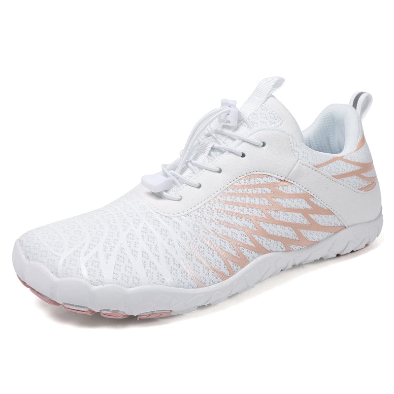 Aerodynamic Breathable Sneakers with Lightweight Traction