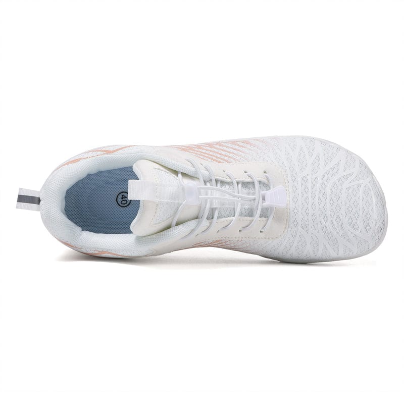 Aerodynamic Mesh Sneakers with Sculpted Outsole