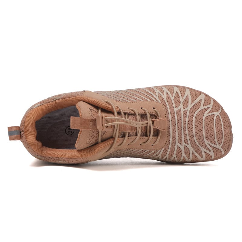 Aerodynamic Mesh Sneakers with Sculpted Outsole