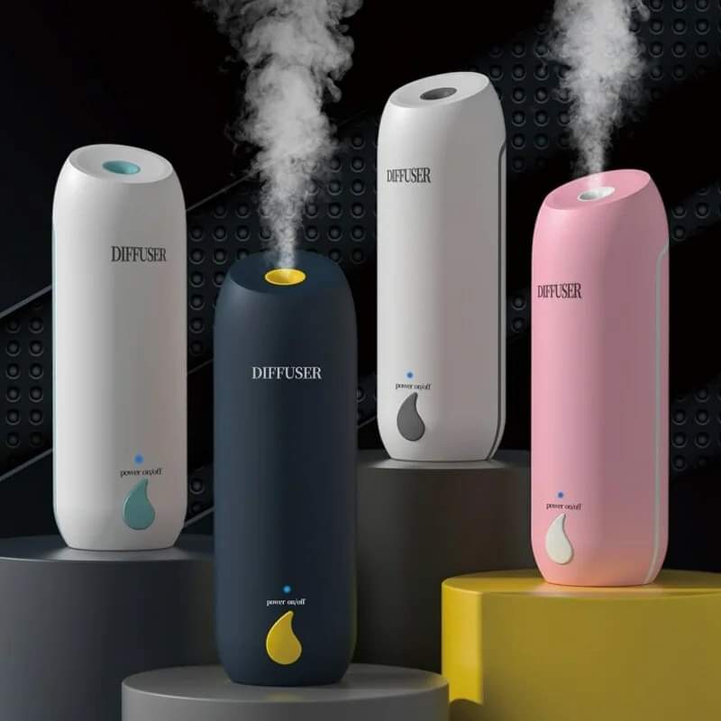 Rechargeable Wall-Mounted Aroma Diffuser with Essential Oils