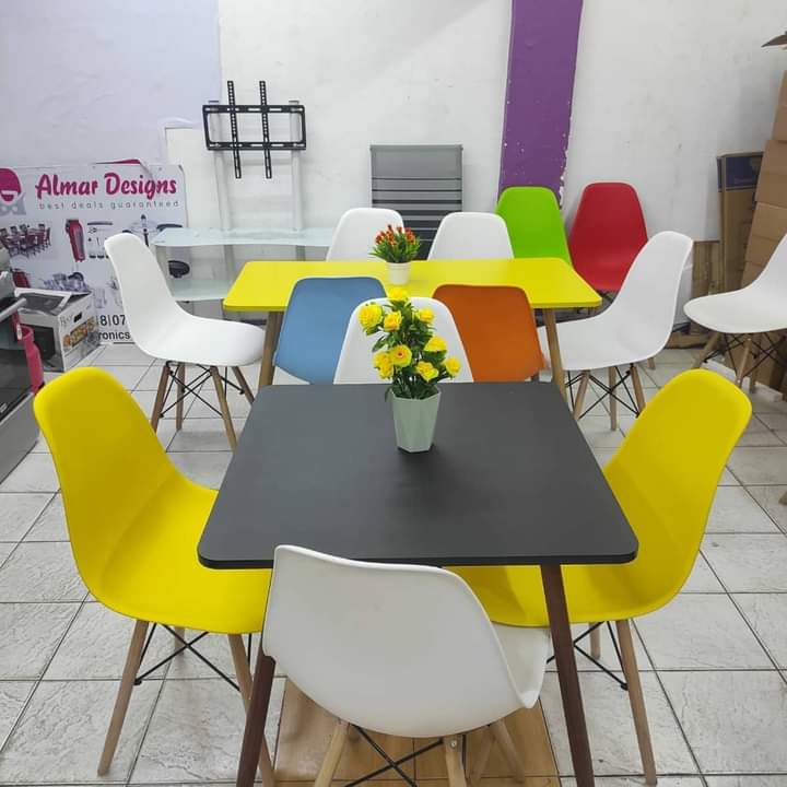 Colorful Eames Style Chairs