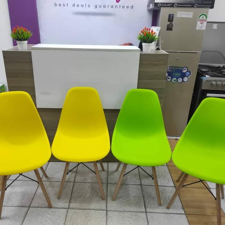 Colorful Eames Style Chairs