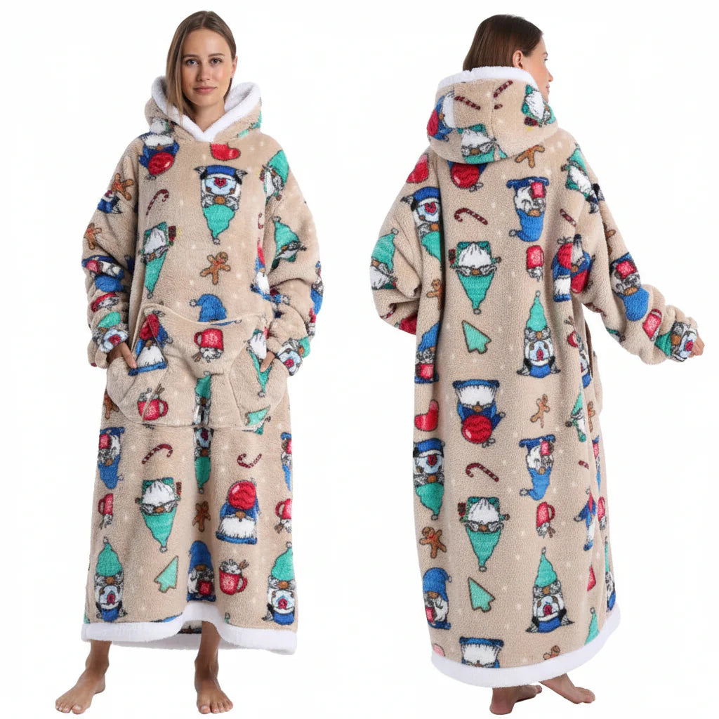 Wearable Sherpa Cosplay Oversized TV Blanket