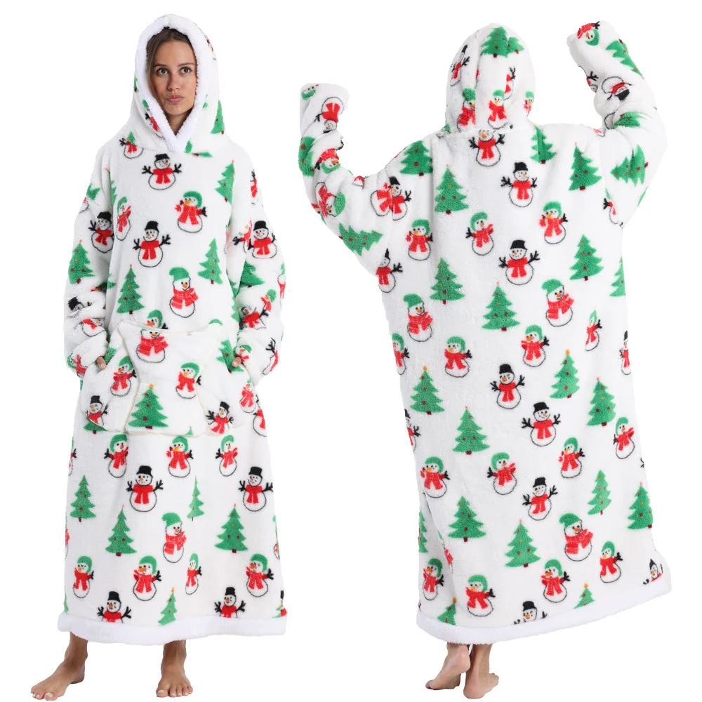 Wearable Sherpa Cosplay Oversized TV Blanket
