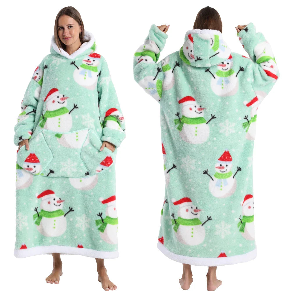 Wearable Sherpa Cosplay Oversized TV Blanket