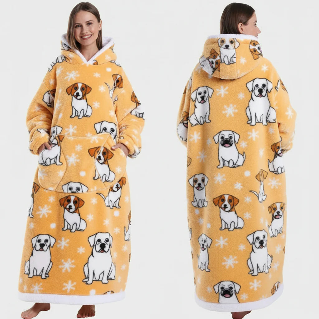 Wearable Sherpa Cosplay Oversized TV Blanket